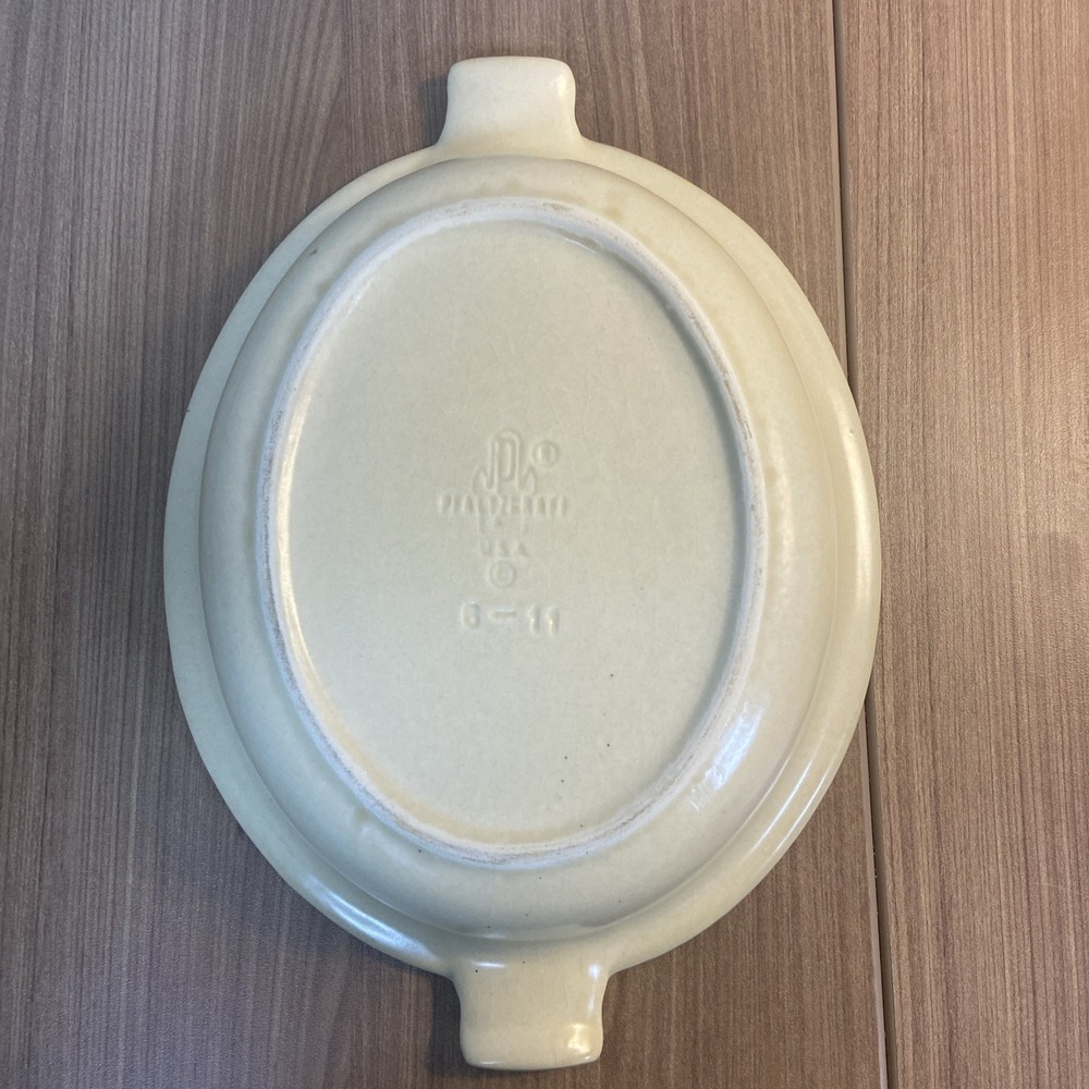 Lot 2 Vintage‎ Pfaltzgraff Village 11 And 241 Brown Oval Vegetable Serving Bowls - Picture 4 of 14